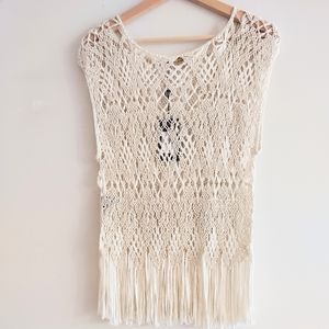 Ralph Lauren Crochet Top M